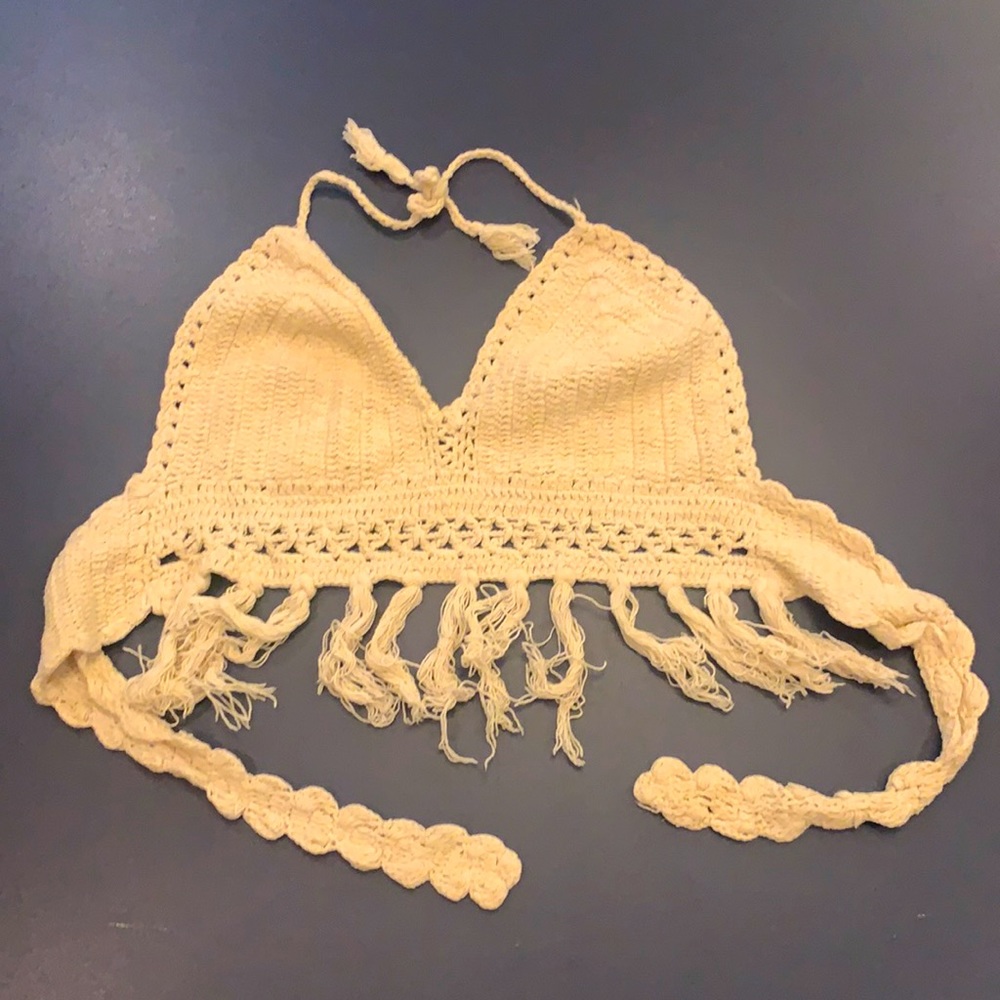 Crochet halter.  Size S